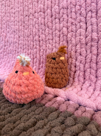 Knotty Chickens- set of two