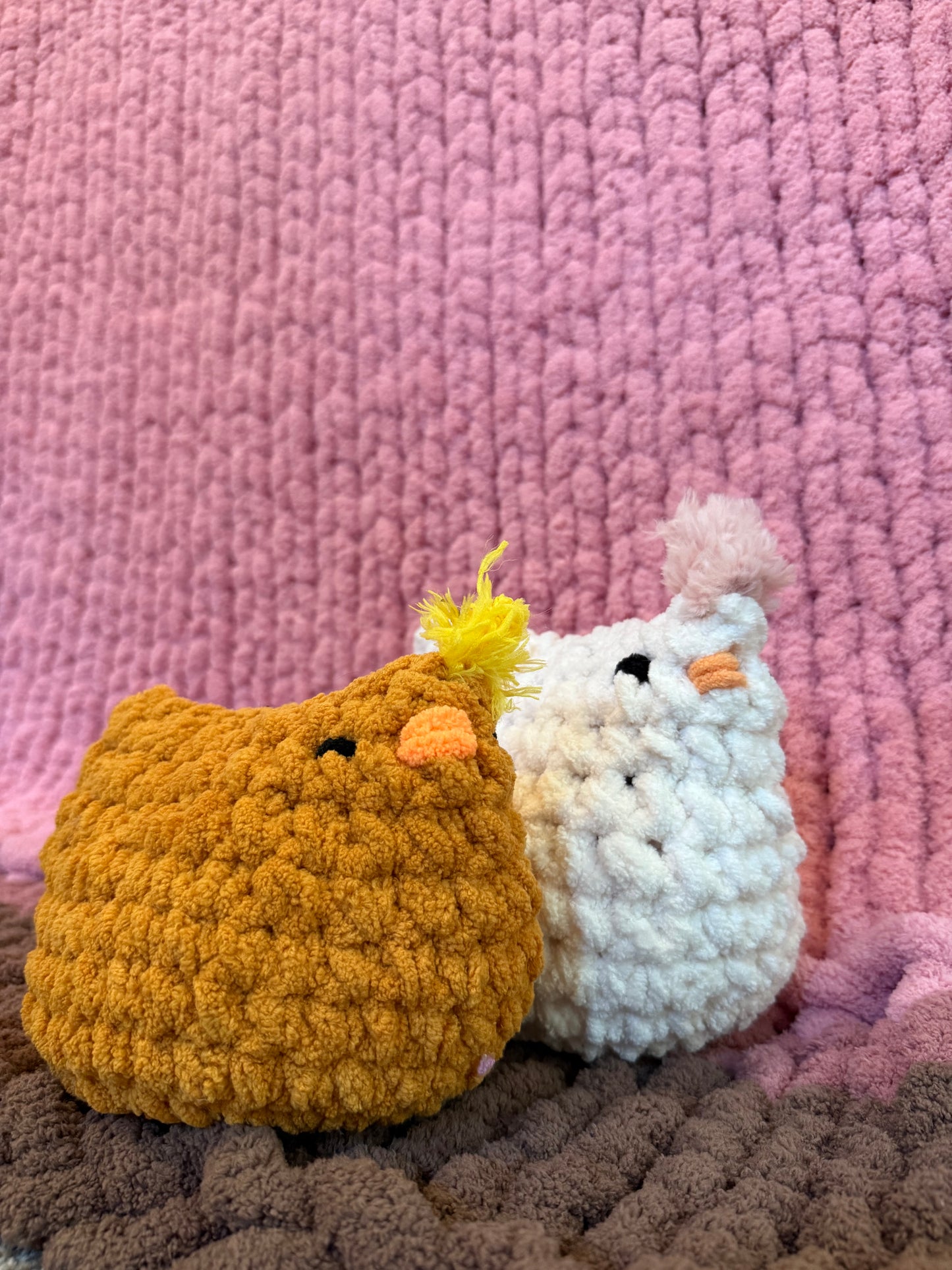 Knotty Chickens- set of two